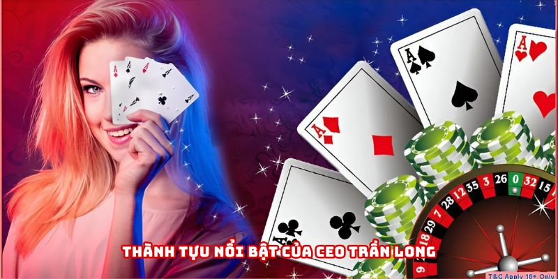 CEO Trần Long tại sự kiện ra mắt chiến lược mở rộng của 789WIN