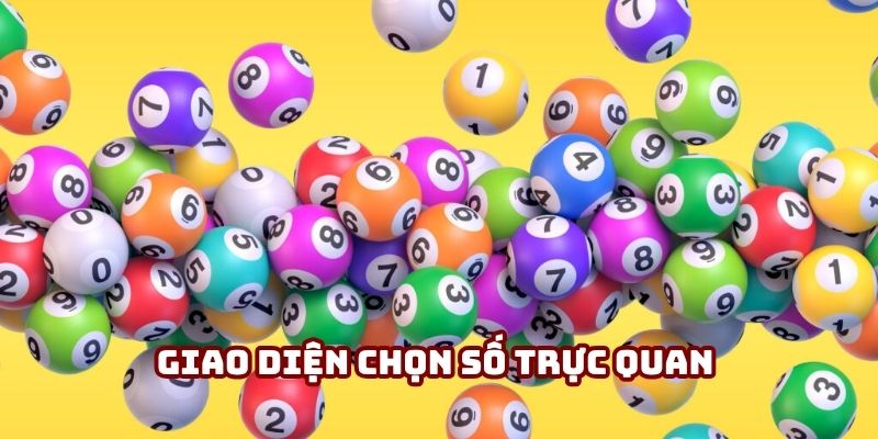 Giao diện chọn số trực quan trong Xổ số 789WIN